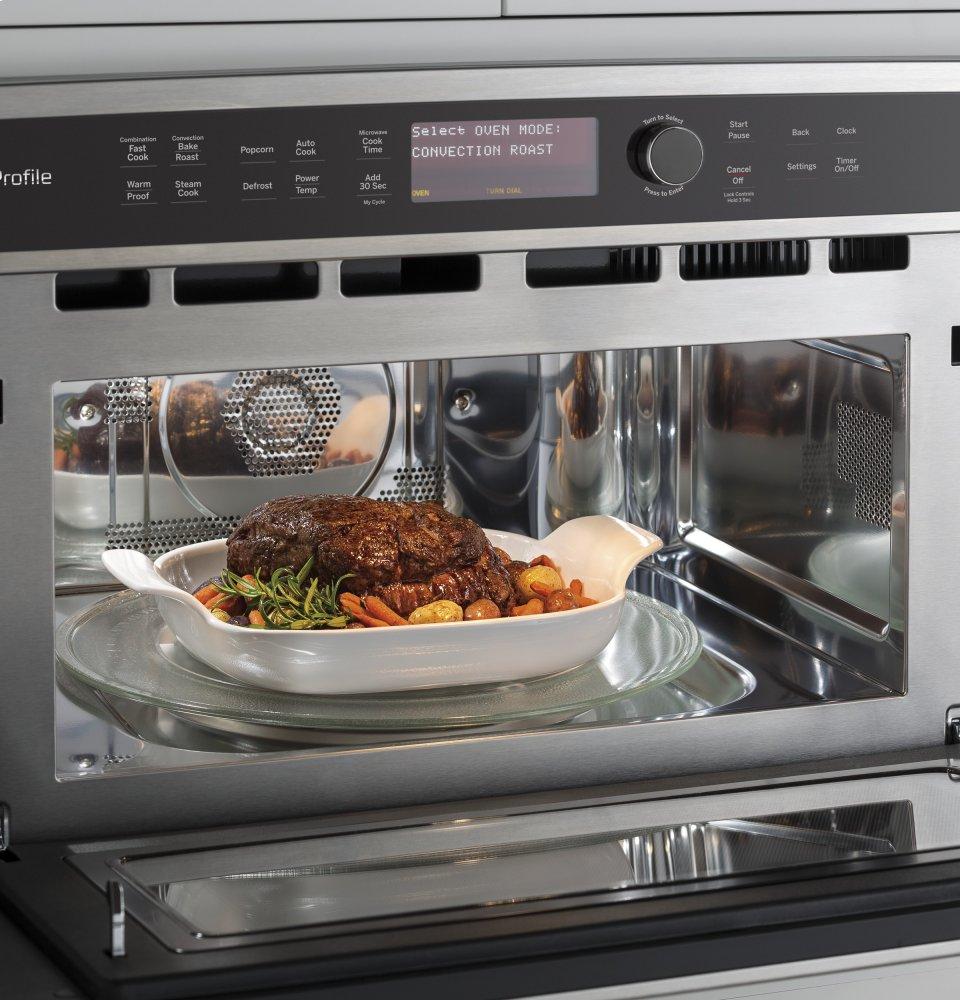 Ge Appliances PWB7030SLSS Ge Profile&#8482; Built-In Microwave/Convection Oven