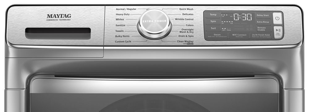 Maytag MHW8630HC Smart Front Load Washer With Extra Power And 24-Hr Fresh Hold® Option - 5.0 Cu. Ft.