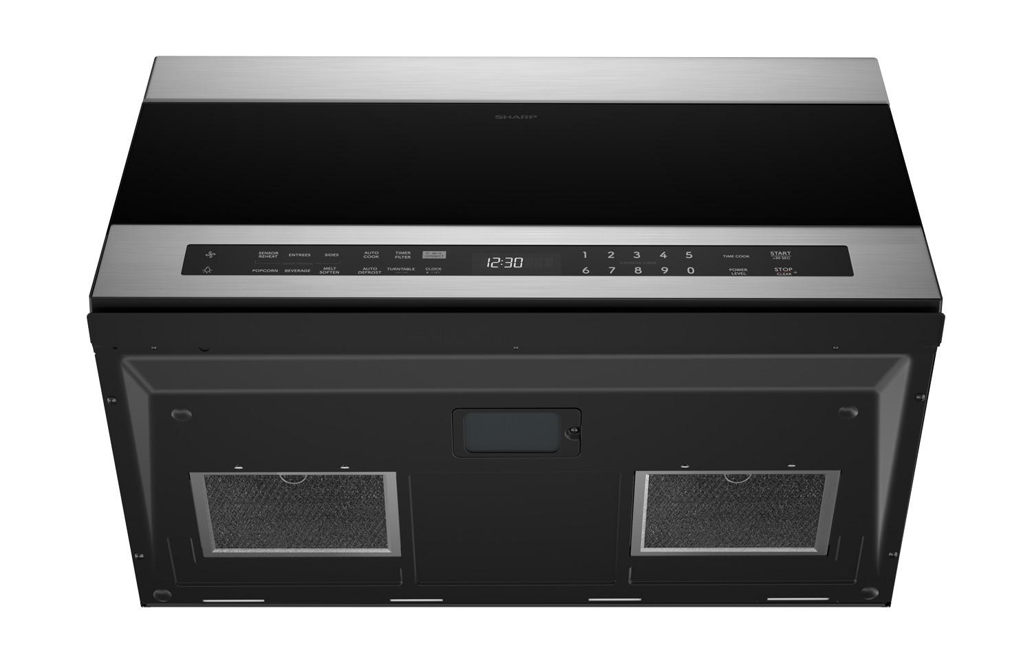 Sharp SMO1759JS 1.7 Cu. Ft. Smart Over-The-Range Microwave Oven