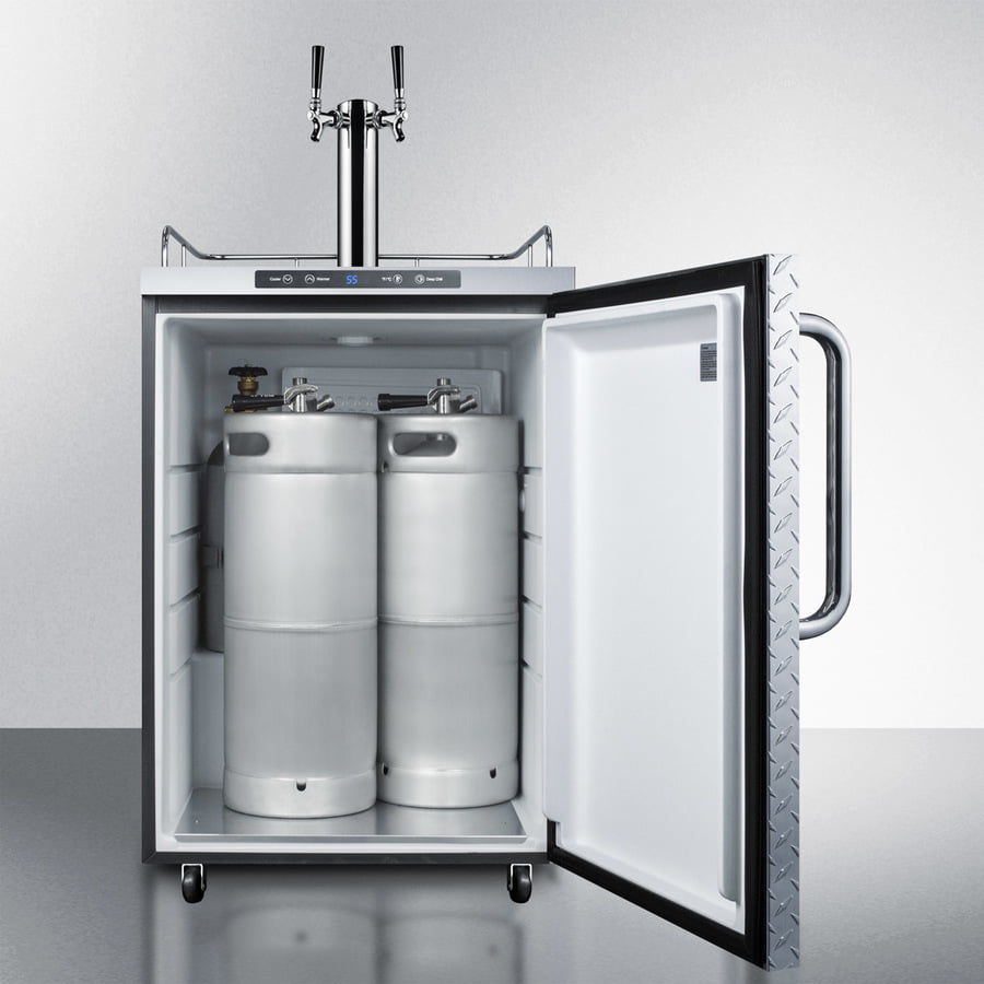 Summit SBC635MOSDPLTWIN 24" Wide Outdoor Kegerator