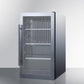 Summit SPR488BOSCSS Shallow Depth Indoor/Outdoor Beverage Cooler