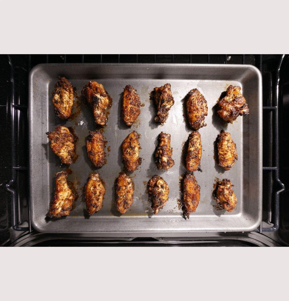 Ge Appliances PGB965BPTS Ge Profile&#8482; 30" Free-Standing Gas Double Oven Convection Range With No Preheat Air Fry
