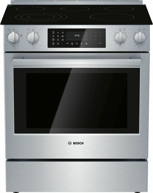 Bosch HEIP056U Benchmark® Electric Slide-In Range 30'' Stainless Steel Heip056U