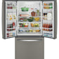 Ge Appliances GWE19JMLES Ge® Energy Star® 18.6 Cu. Ft. Counter-Depth French-Door Refrigerator