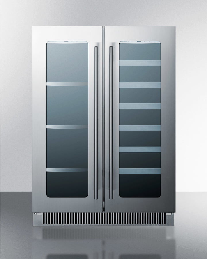 Summit CL242WBVCSS 24" Wide Built-In Wine/Beverage Center
