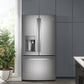 Ge Appliances PFE28PYNFS Ge Profile™ Series Energy Star® 27.7 Cu. Ft. Smart Fingerprint Resistant French-Door Refrigerator With Keurig® K-Cup® Brewing System