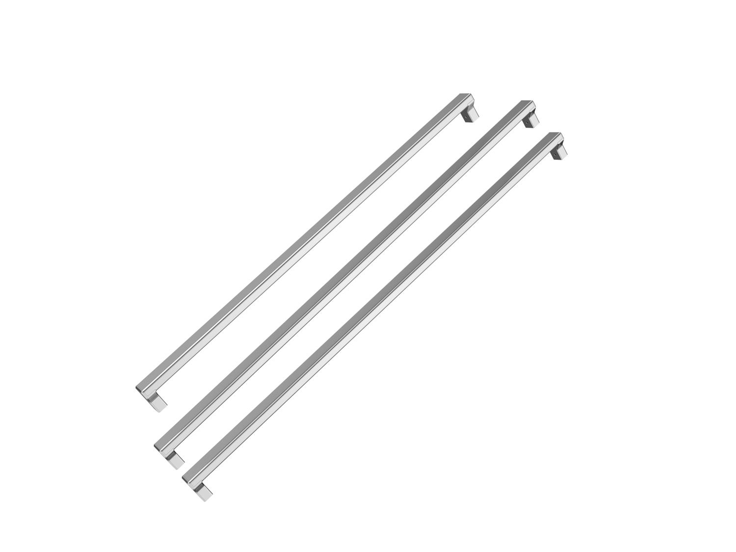 Bertazzoni HK36PROFDBXV Handle Kit For 36 Inch Built-In French Door Refrigerator Stainless Steel