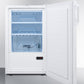 Summit FF511LBIVAC Built-In Undercounter Medical All-Refrigerator For Temperature Stable Medical Storage, With Interior Basket Drawers, Internal Fan, Lock, And More