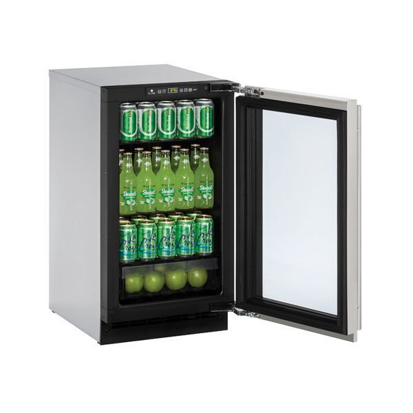 U-Line U2218RGLS00B 2218Rgl 18" Refrigerator With Stainless Frame Finish (115 V/60 Hz Volts /60 Hz Hz)
