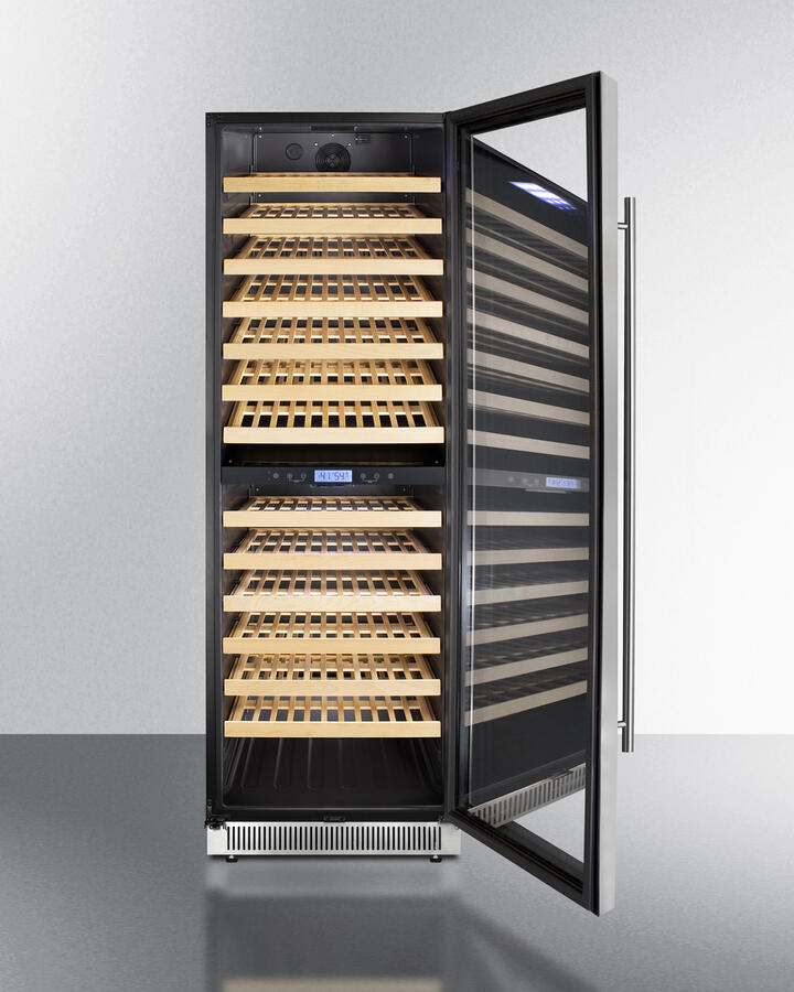 Summit SWC1966B 24" Wide Dual Zone Wine Cellar