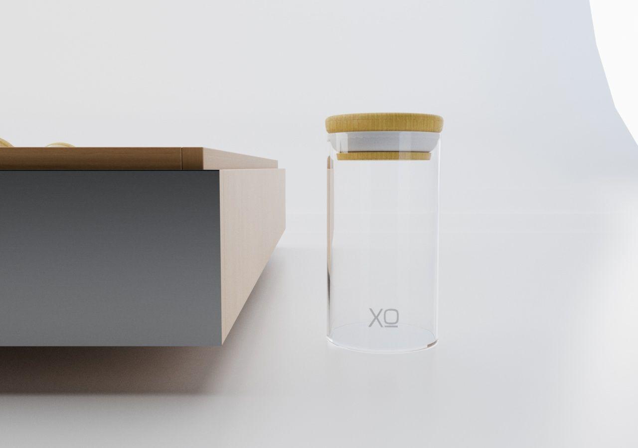 Xo Appliance XOU24WWGSL Wine And Weed 24" Ss Glass Lh