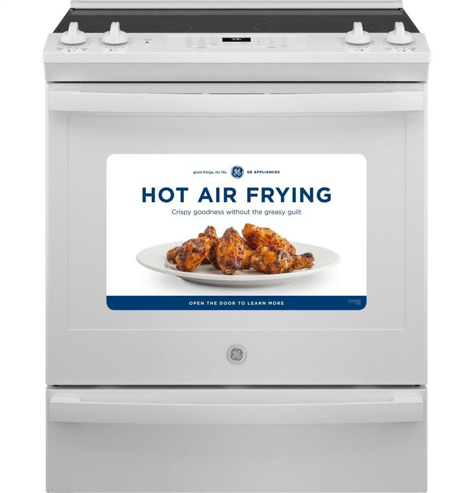 Ge Appliances JS760DPWW Ge® 30" Slide-In Electric Convection Range With No Preheat Air Fry