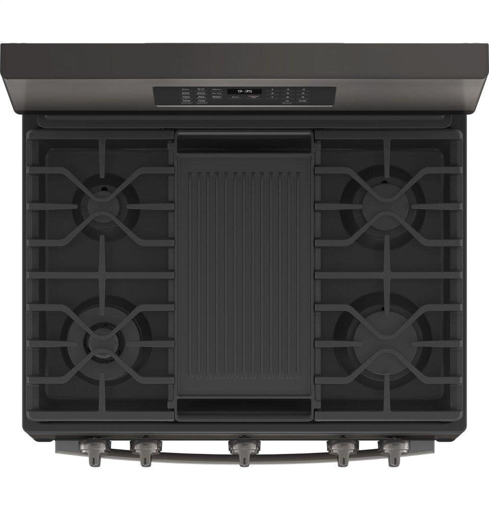 Ge Appliances PGB935BPTS Ge Profile™ Smart 30" Free-Standing Self Clean Gas Range With No Preheat Air Fry