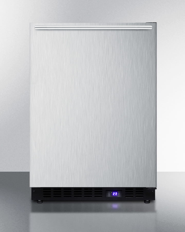 Summit SCFF53BXCSSHHIM 24" Wide Built-In All-Freezer With Icemaker