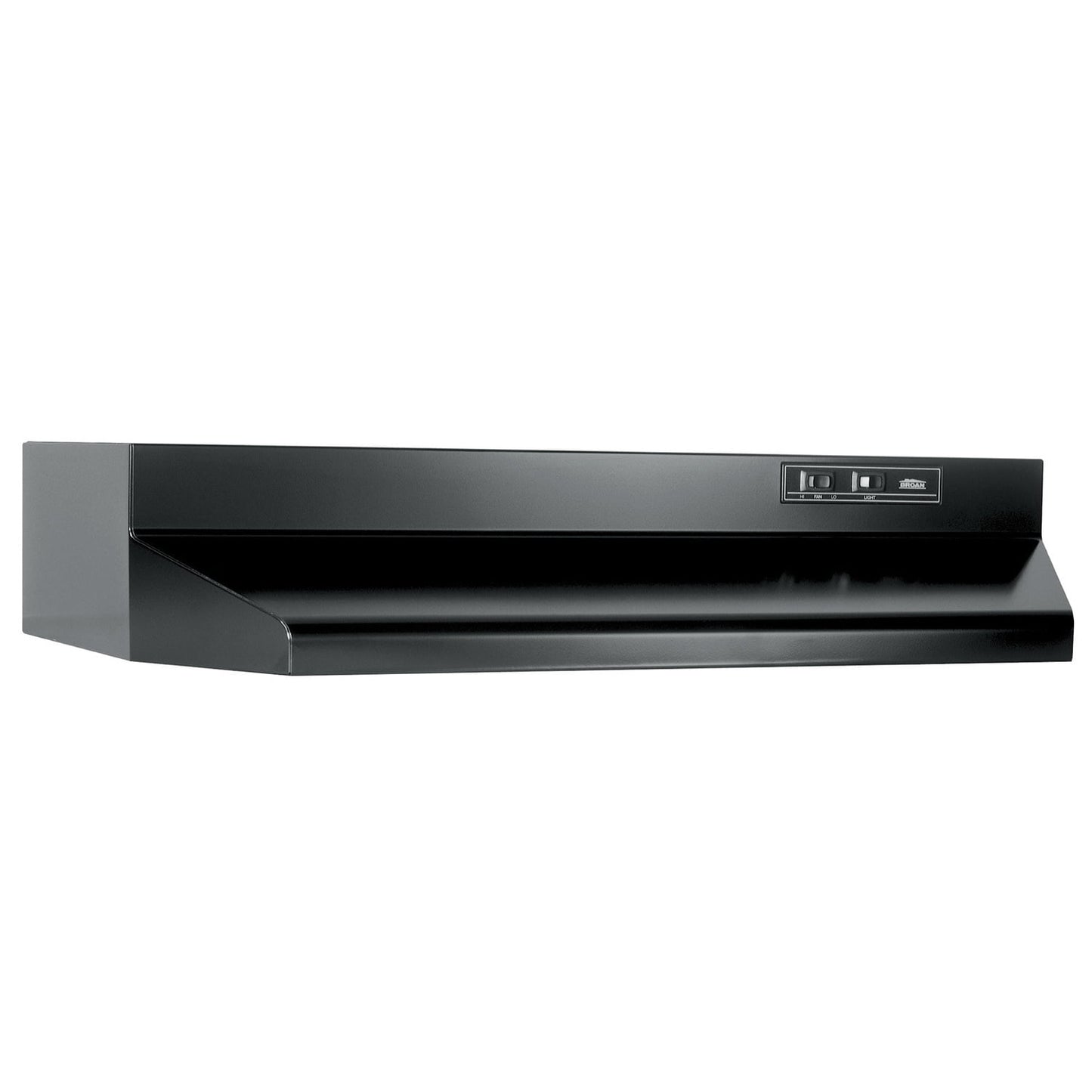 Broan BUEZ030BL Broan® 30-Inch Ducted Under-Cabinet Range Hood W/ Easy Install System, 160 Cfm, Black