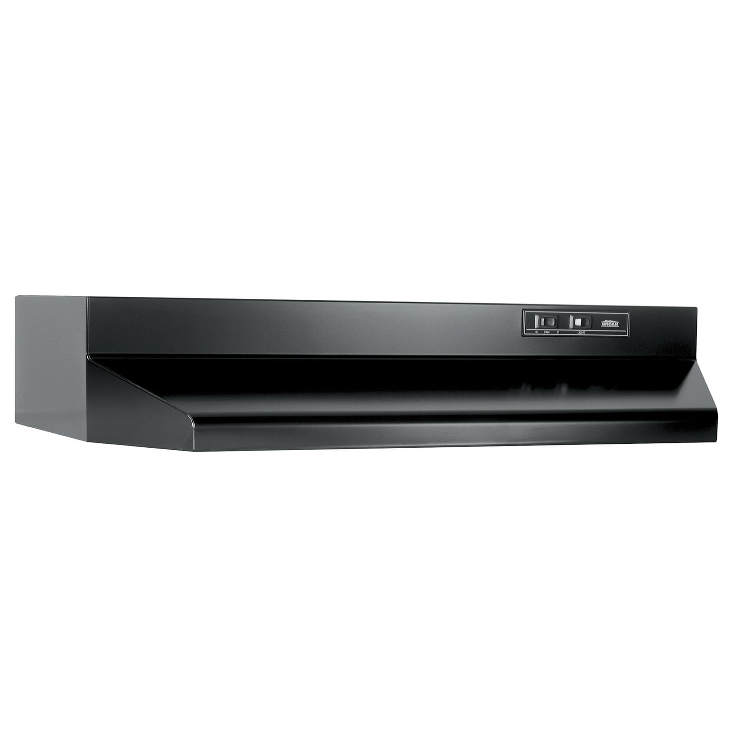 Broan BUEZ030BL Broan® 30-Inch Ducted Under-Cabinet Range Hood W/ Easy Install System, 160 Cfm, Black