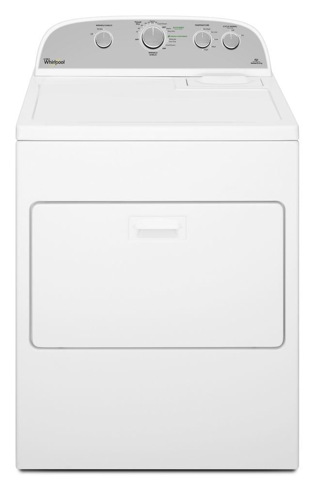 Whirlpool WGD5000DW 7.0 Cu.Ft Top Load Gas Dryer With Wrinkle Shield Plus