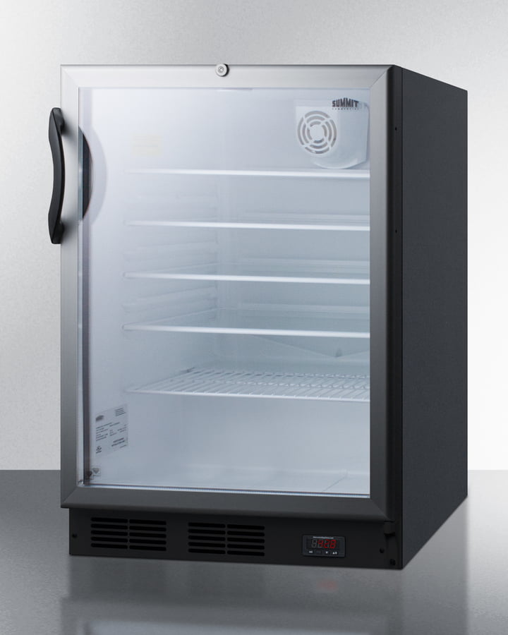 Summit SCR600BGLDTPUBADA 24" Wide Craft Beer Pub Cellar, Ada Compliant