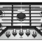 Whirlpool WCG77US0HS 30-Inch Gas Cooktop With Ez-2-Lift Hinged Cast-Iron Grates