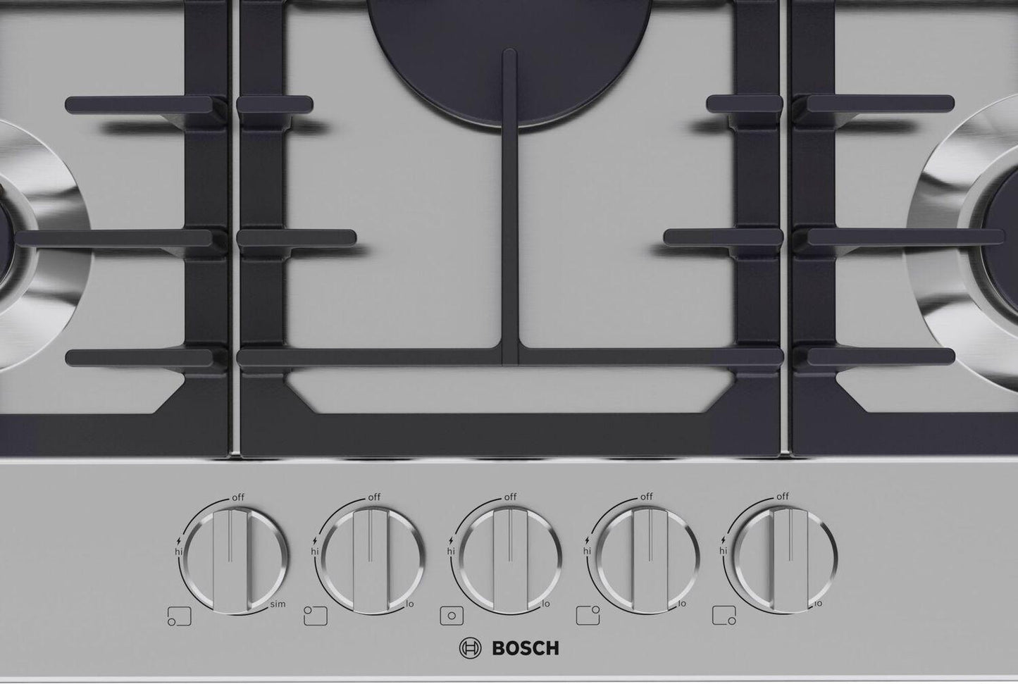 Bosch NGM3050UC 300 Series Gas Cooktop Stainless Steel