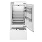 Bertazzoni REF36BMBIPRT 36 Inch Built-In Bottom Mount Refrigerator With Ice Maker, Panel Ready Panel Ready