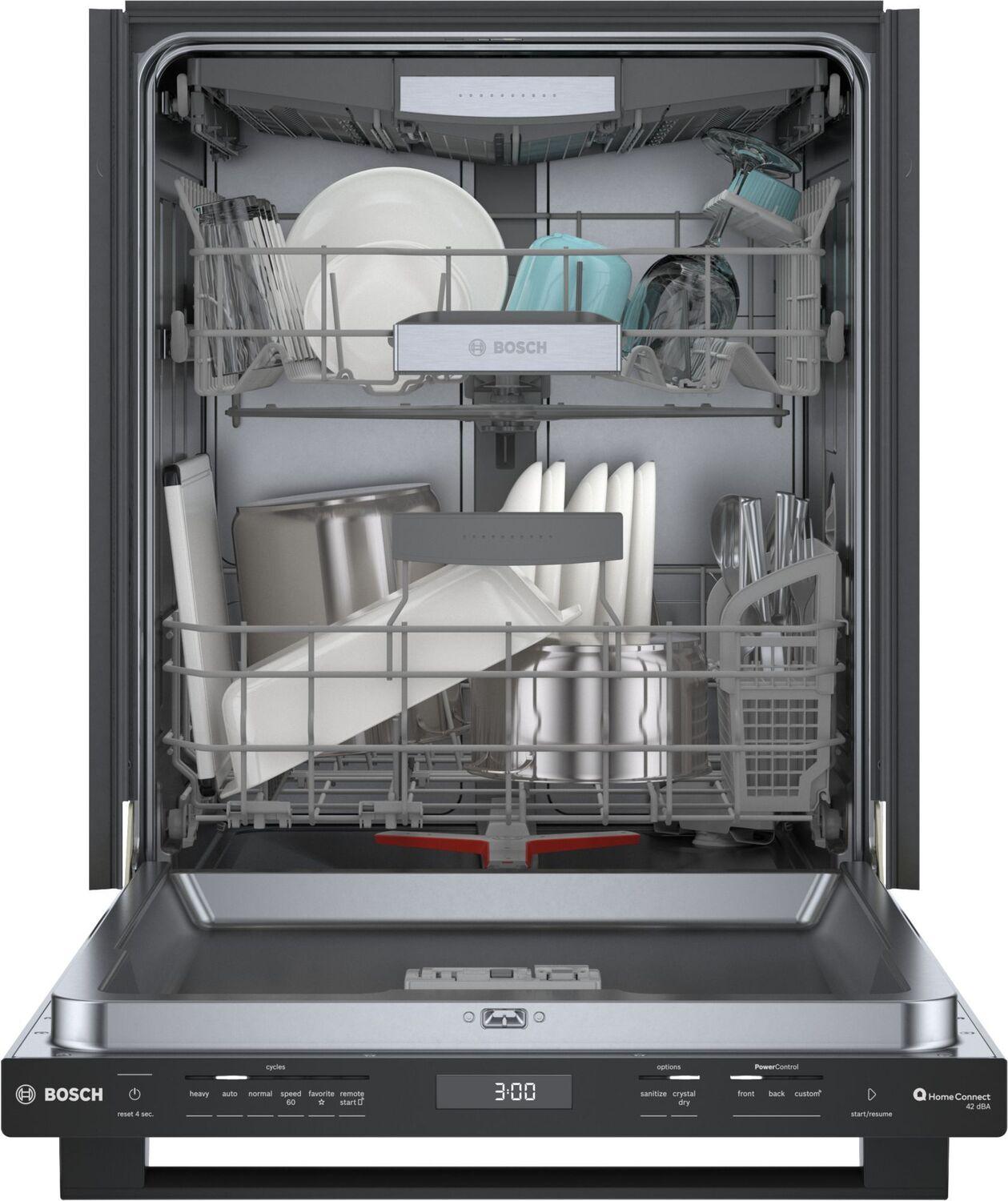 Bosch SHX78CM6N 800 Series Dishwasher 24" Black