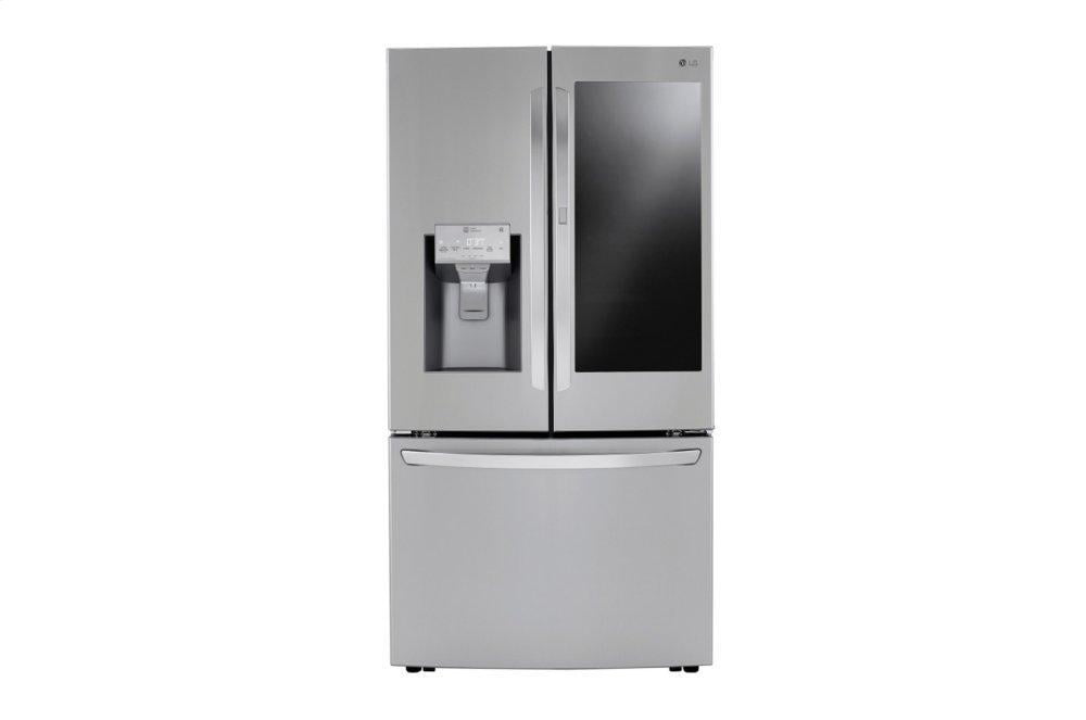 Lg LRFVS3006S 30 Cu. Ft. Smart Wi-Fi Enabled Instaview&#8482; Door-In-Door® Refrigerator With Craft Ice&#8482; Maker