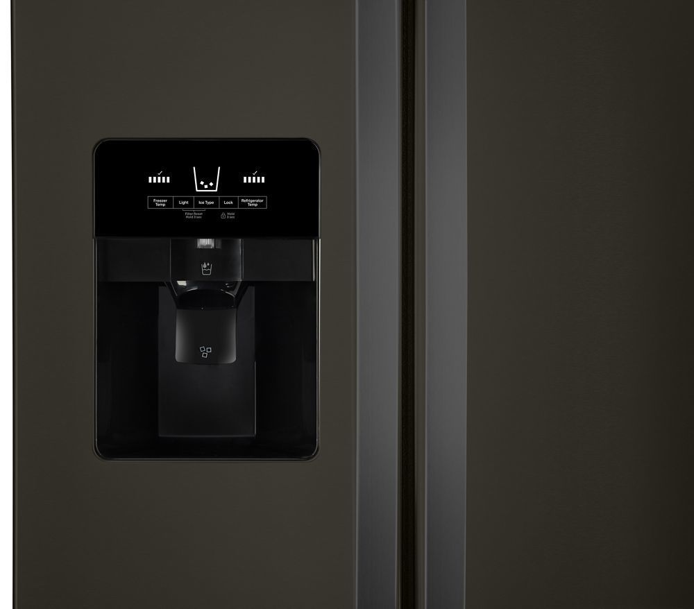 Whirlpool WRS325SDHV 36-Inch Wide Side-By-Side Refrigerator - 25 Cu. Ft.