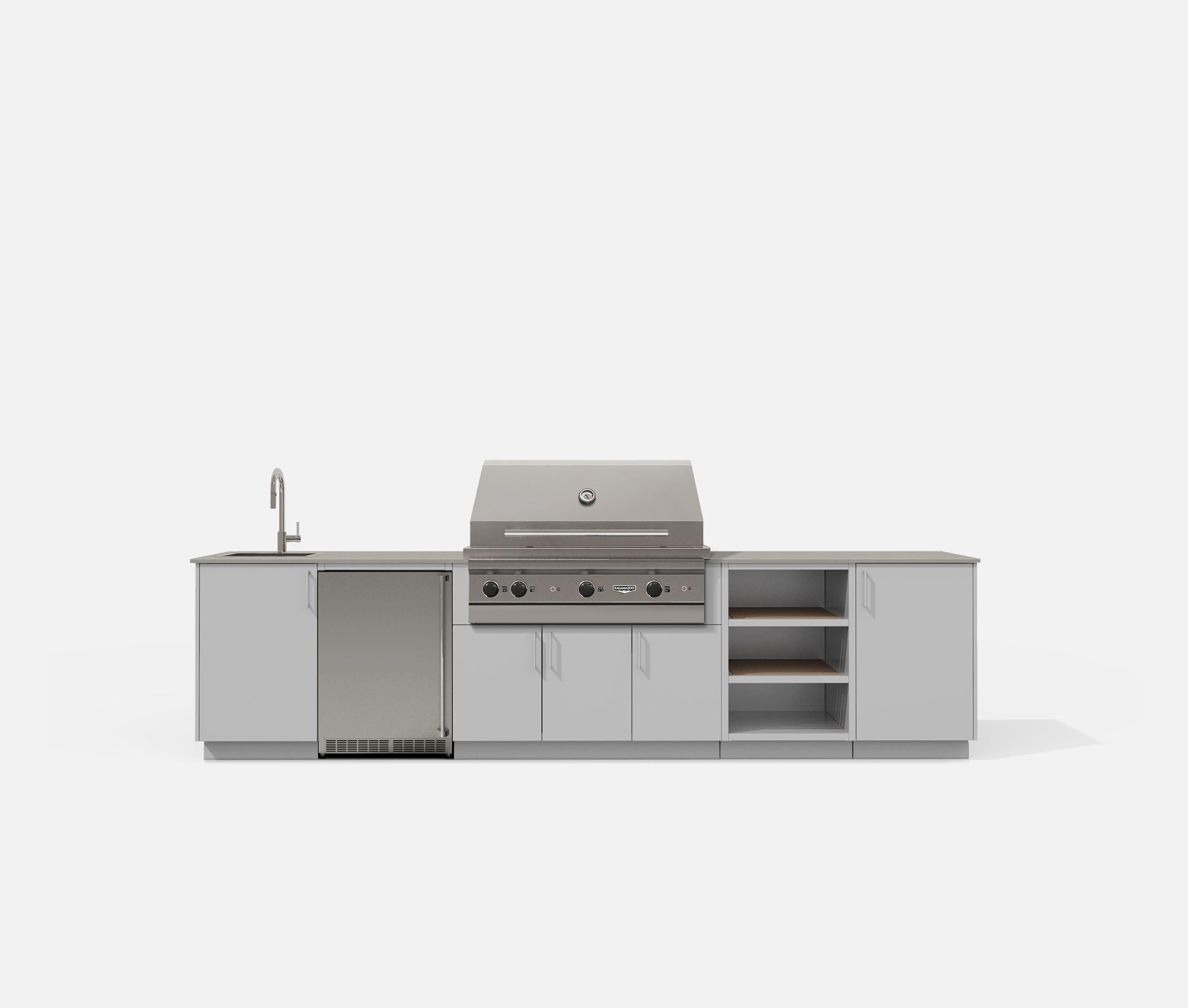 Urban Bonfire CTAHOE42CHANTILLY Tahoe 42 Outdoor Kitchen (Chantilly)GRILL SOLD SEPARATELY