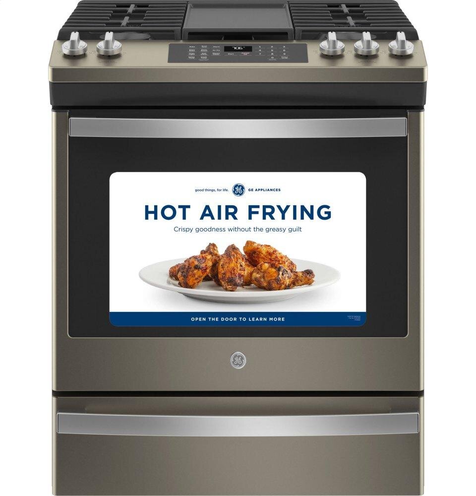 Ge Appliances JGS760EPES Ge® 30" Slide-In Front-Control Convection Gas Range With No Preheat Air Fry