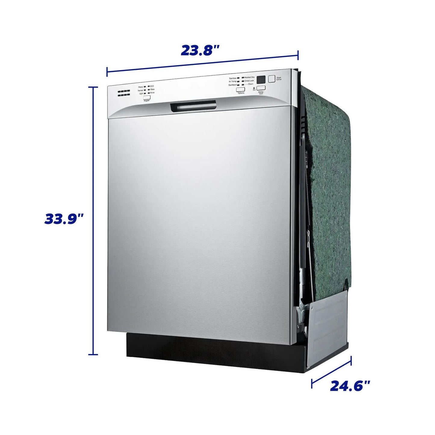 Element Appliance ENB6632PEBS Element 24 Front Control Built-In Dishwasher - Stainless Steel (Enb6632Pebs)
