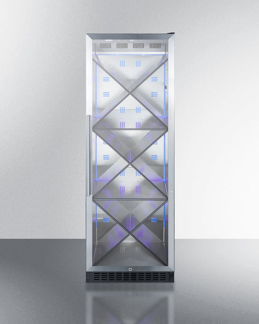 Summit SCR1401XCSS 24" Wide Single Zone Commercial Wine Cellar