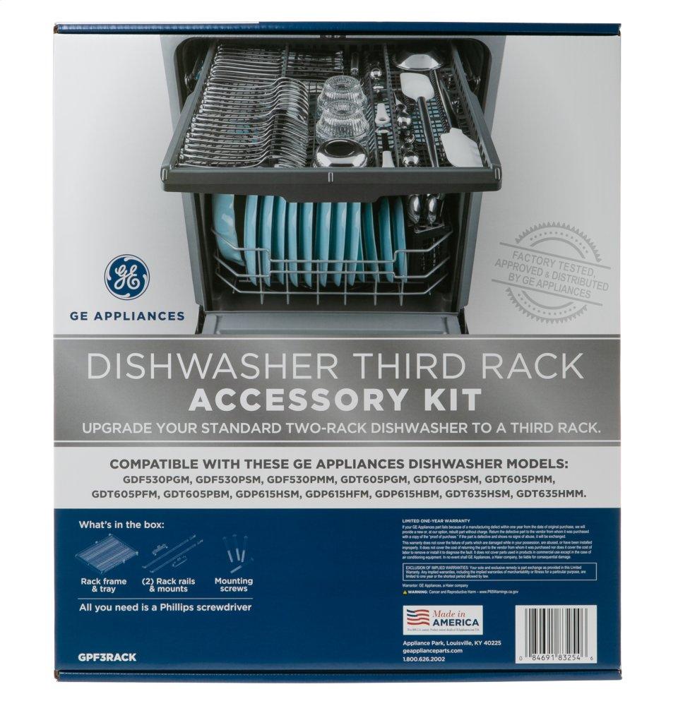 Ge Appliances GPF3RACK Dishwasher Third Rack Accessory Kit