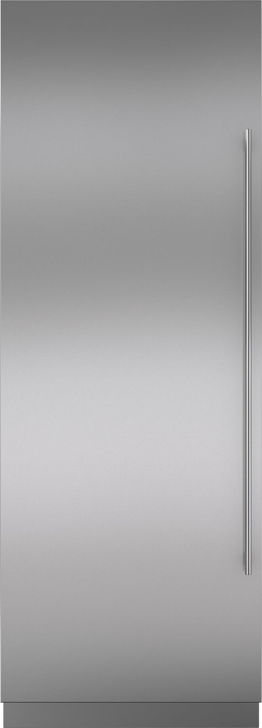 Sub-Zero 7023627 Stainless Steel Door Panel With Tubular Handle, Lock And 4