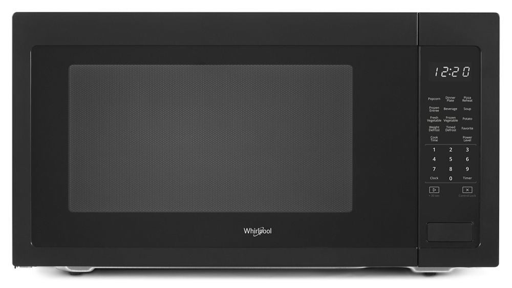 Whirlpool WMC50522HB 2.2 Cu. Ft. Countertop Microwave With 1,200-Watt Cooking Power