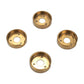 Jennair W11323068 Set Of 4 Range Brass Knob Bezels, Oven