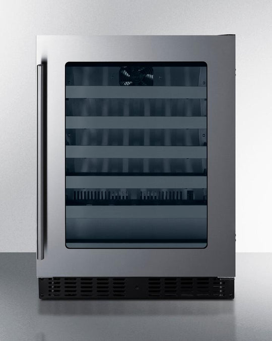 Summit ASDW2412 24" Wide Built-In Wine Cellar, Ada Compliant