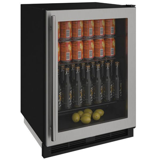 U-Line U1224RGLS00A 1224Rgl 24" Refrigerator With Stainless Frame Finish (115 V/60 Hz Volts /60 Hz Hz)