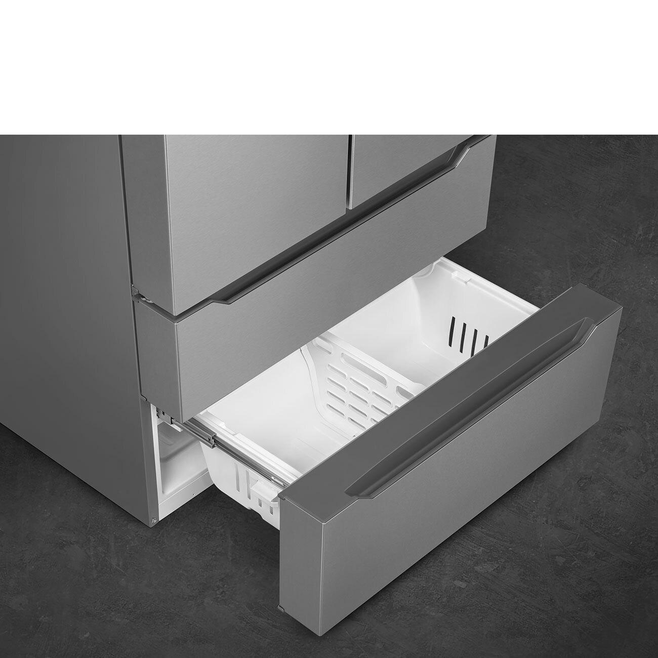 Smeg FQ55UFX Refrigerator Stainless Steel Fq55Ufx