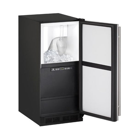 U-Line UCLR1215S00B Clr1215 15" Clear Ice Machine With Stainless Solid Finish, No (115 V/60 Hz Volts /60 Hz Hz)