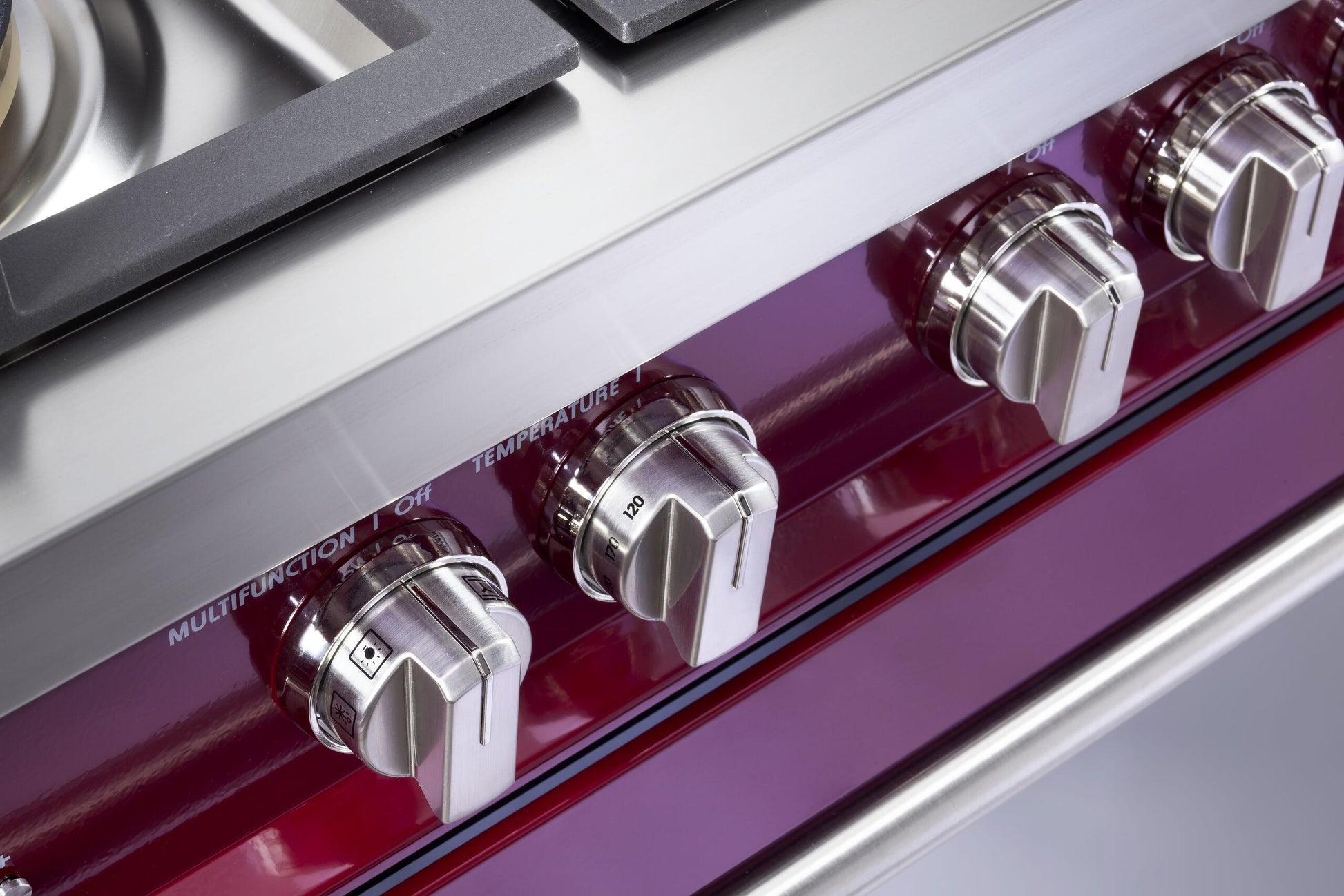 Verona VDFSGE365BU Burgundy 36" Dual Fuel - Designer Series