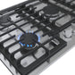 Bosch NGM5658UC 500 Series Gas Cooktop 36'' Stainless Steel Ngm5658Uc