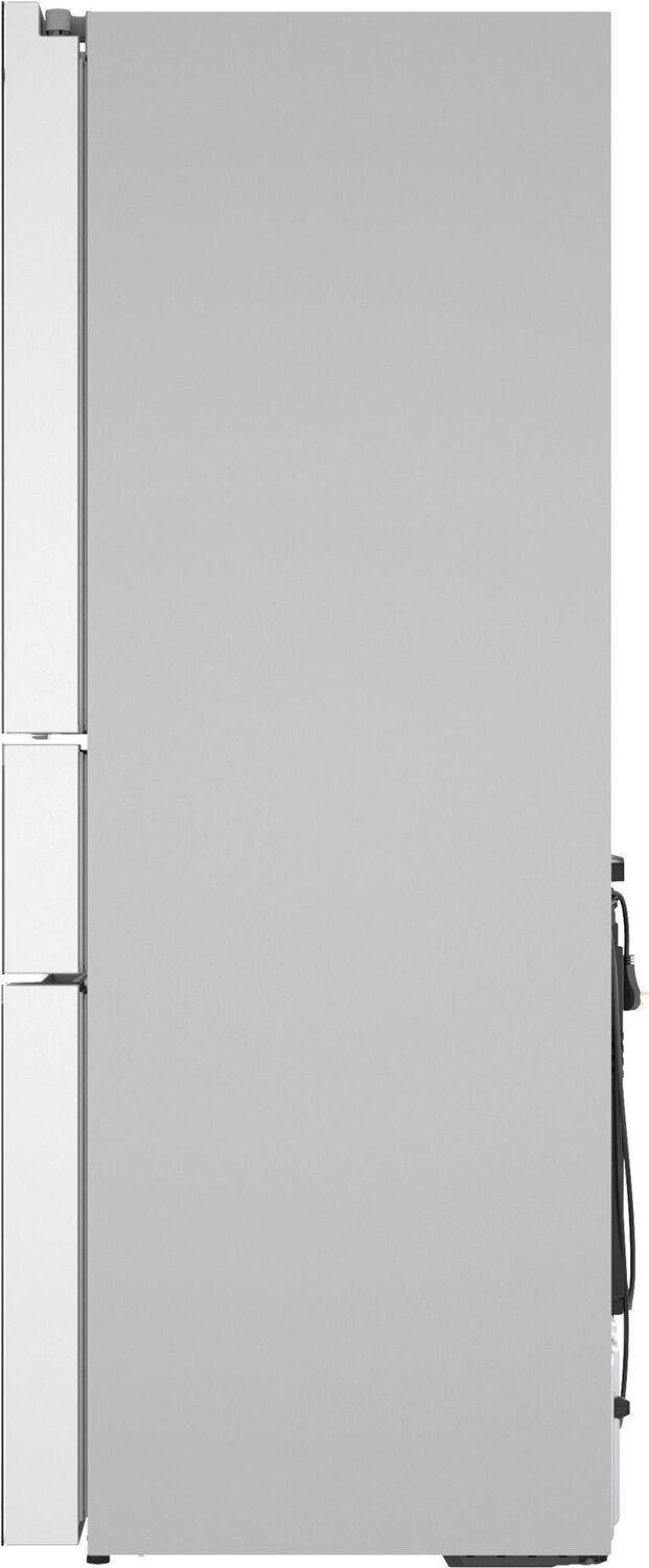 Bosch B36CL81ENW 800 Series French Door Bottom Mount Refrigerator, Glass Door 36" White