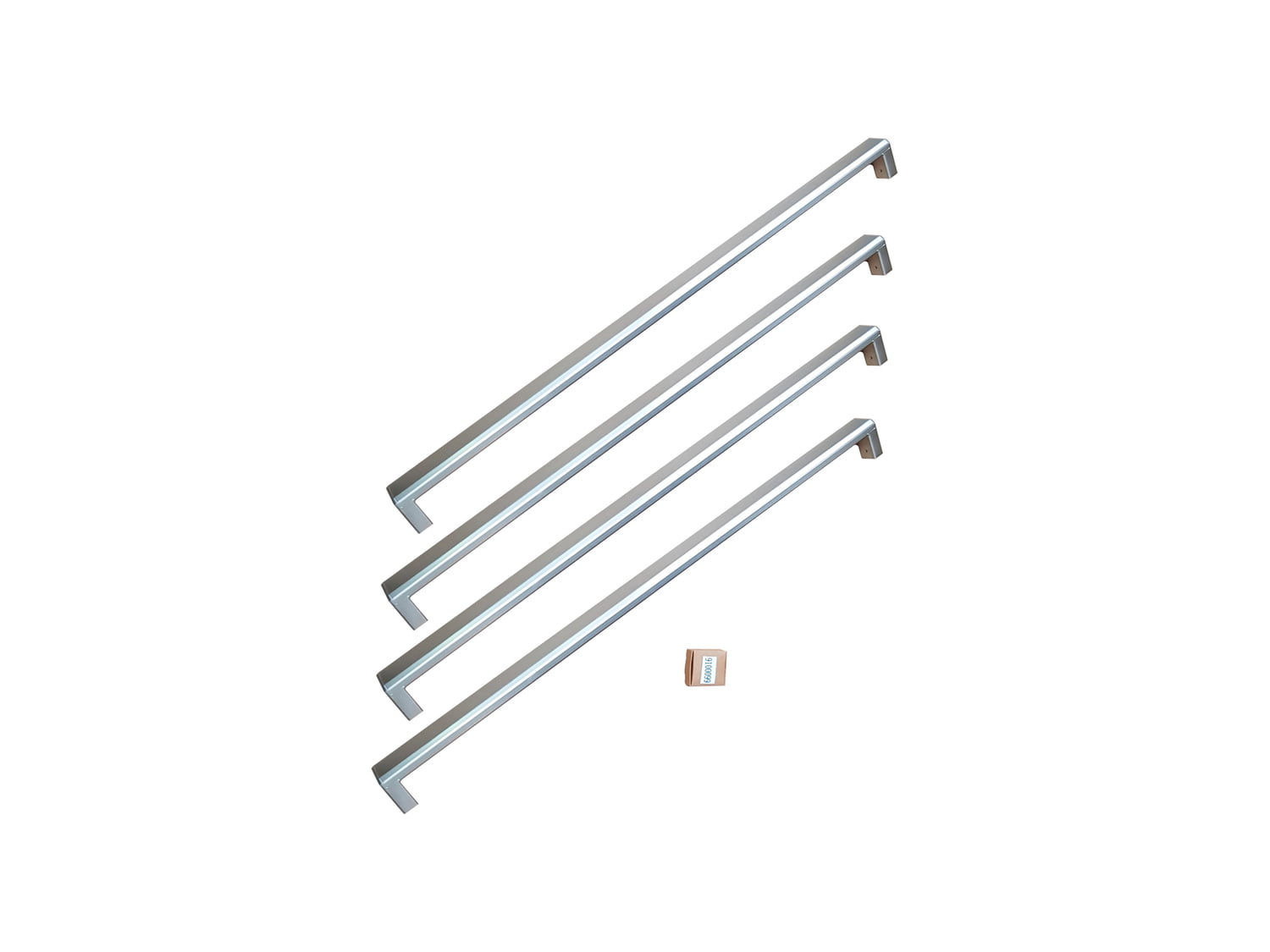 Bertazzoni PROHK36FD Handle Kit For 36 French Door Refrigerator Stainless Steel