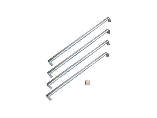 Bertazzoni PROHK36FD Handle Kit For 36 French Door Refrigerator Stainless Steel