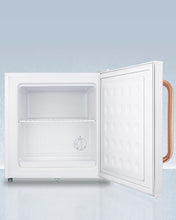 Summit FS24LTBC Compact All-Freezer For General Purpose Use, With Pure Copper Handle And Manual Defrost With Lock