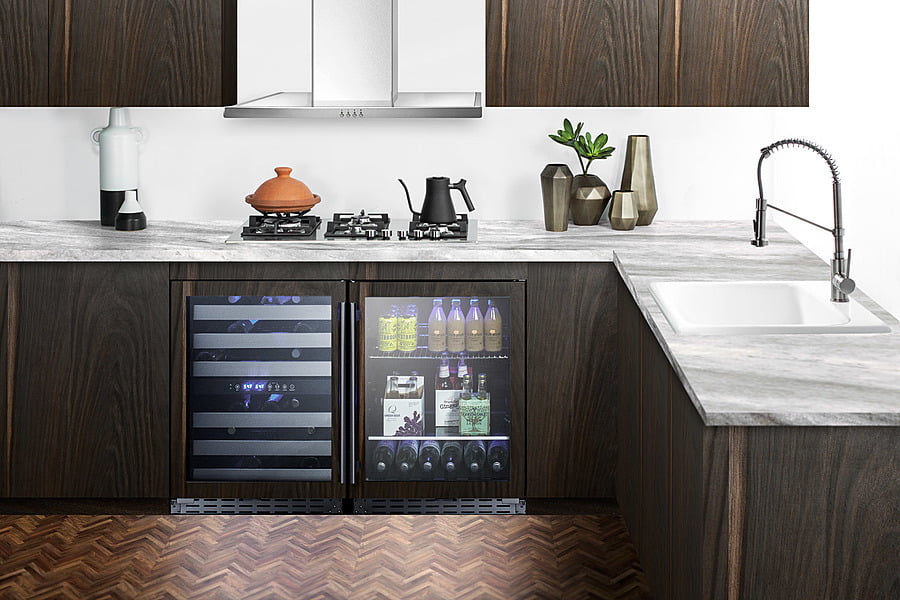 Summit ALWC532PNR 24" Wide Built-In Wine Cellar, Ada Compliant