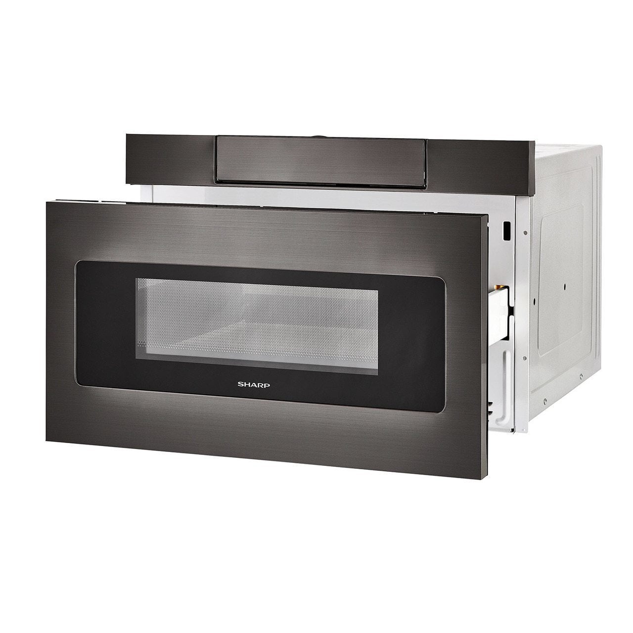 Sharp SMD2470AH 24 In. 1.2 Cu. Ft. 950W Sharp Black Stainless Steel Microwave Drawer Oven
