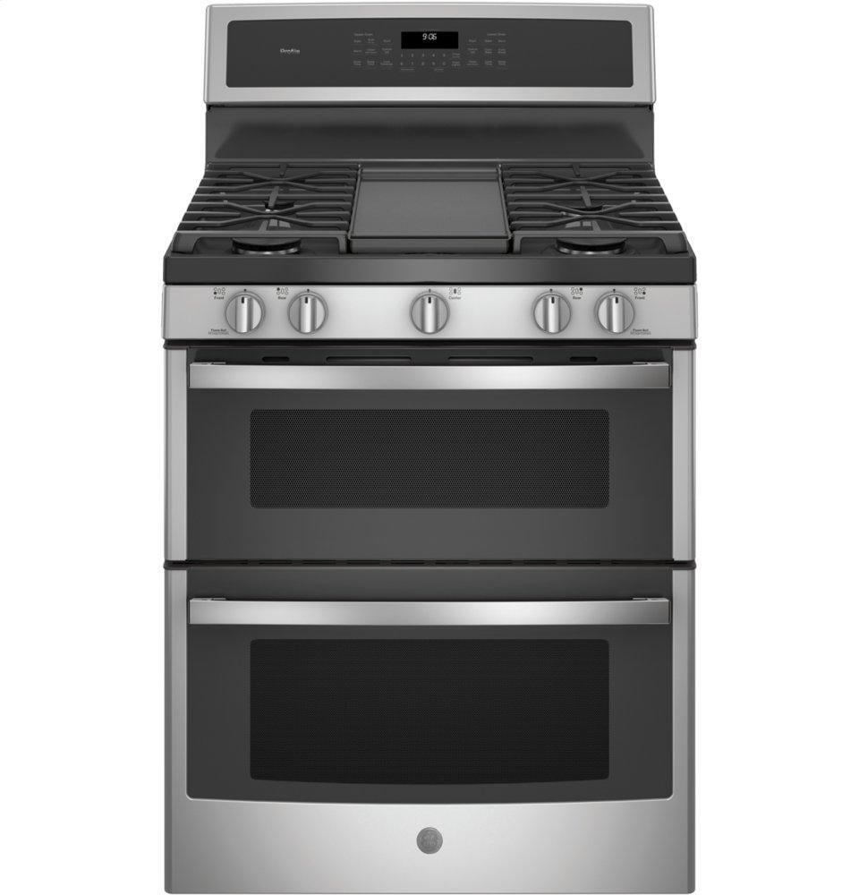 Ge Appliances PGB960SEJSS Ge Profile™ 30" Free-Standing Gas Double Oven Convection Range