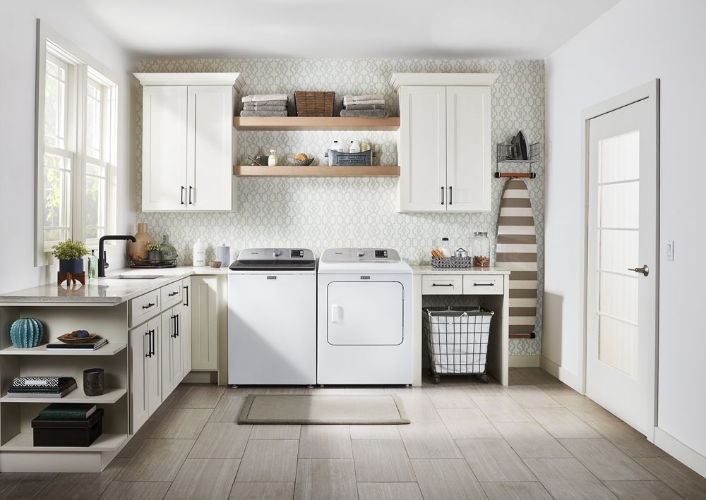 Maytag MGD6200KW Top Load Gas Dryer With Moisture Sensing - 7.0 Cu. Ft